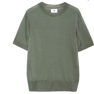 Anine Bing Atlas top olive green